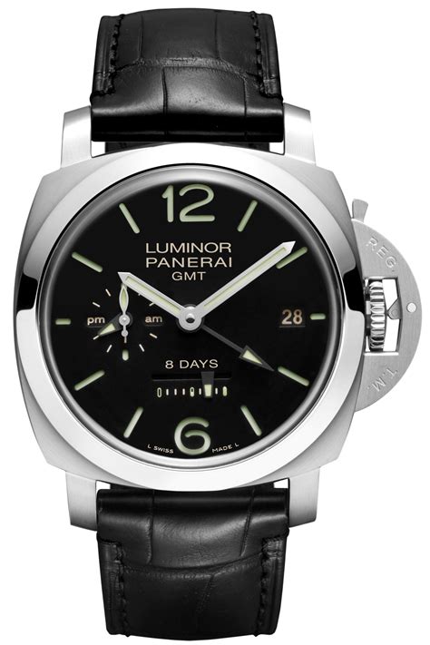 panerai luminor 1950 8 days gmt 44mm|luminor Panerai 1950 price.